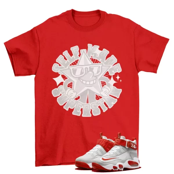 Superstar Sneaker Shirt to Match Air Griffey Max 1 Cincinnati / FD0760-043 Jezsport.com