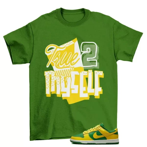 Stay True Shirt to Match Dunk Low Retro Reverse Brazil / DV0833-300 Jezsport.com