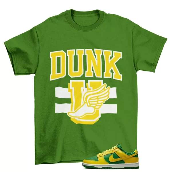 Dunk University Shirt to Match Dunk Low Retro Reverse Brazil / DV0833-300 Jezsport.com