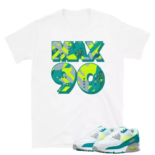 Max 90 Sneaker Shirt to Match Air Max 90 Hot Lime Jezsport.com