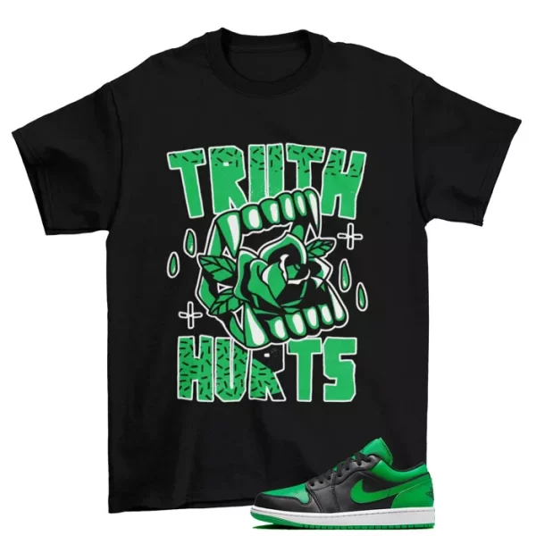 Truth Lucky Green Shirt to Match Jordan 1 Low Lucky Green 553558-065 Jezsport.com