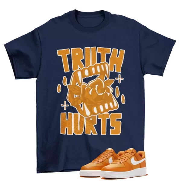 Truth Shirt Blue to Match Air Force 1 Low Nylon Orange Monarch FB2048-800 Jezsport.com