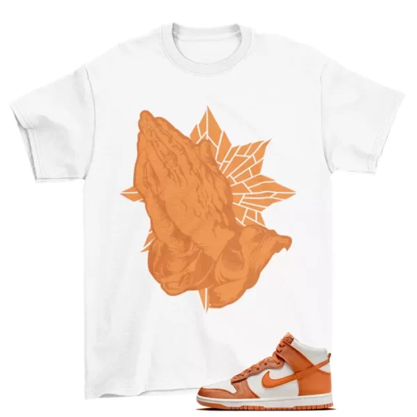 Sneaker Blessed Shirt to Match Dunk High Retro Monarch Dark Curry DV7223-800 Jezsport.com