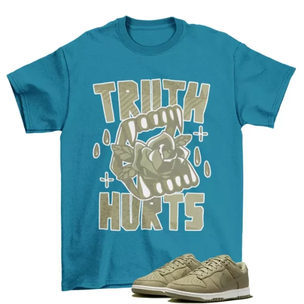 Truth Shirt to Match Dunk Low PRM Neutral Olive DV7415-200 Jezsport.com