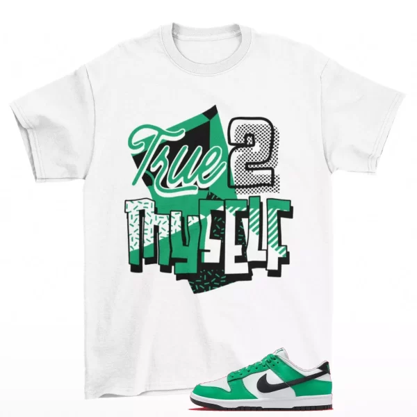 Stay True Dunk Shirt to Match Dunk Low Stadium Green FN3612-300 Jezsport.com