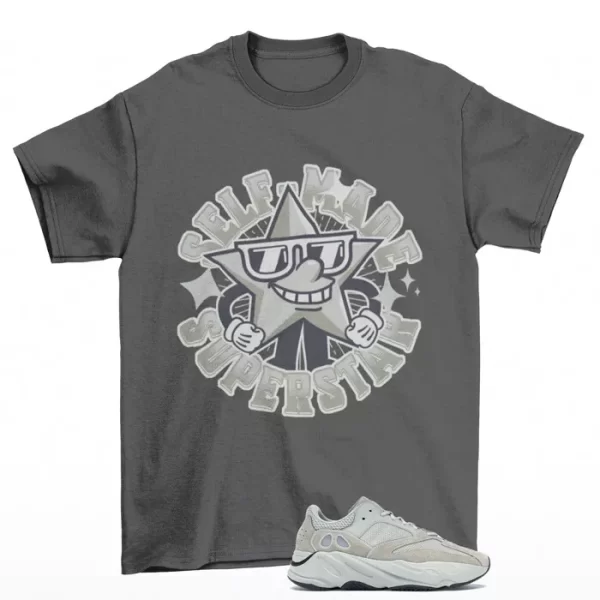 Superstar Sneaker Shirt Grey to Match Yeezy 700 Salt Jezsport.com