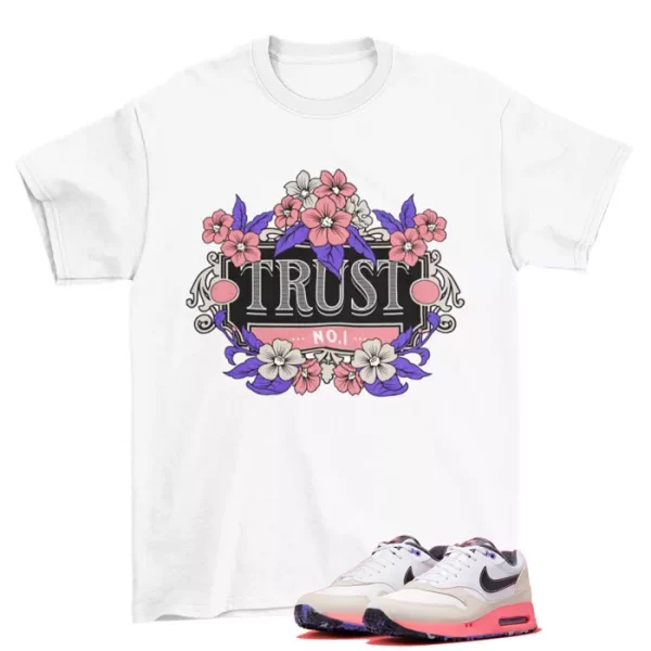 Trust Shirt White to Match Air Max 1 OG Golf Periwinkle DX8437-106 Jezsport.com