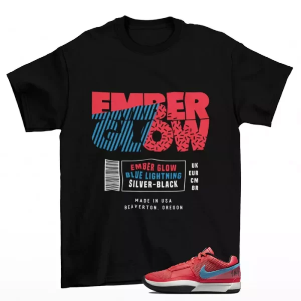 Box Label Shirt to Match Ja 1 Ember Glow DR8785-800 Jezsport.com