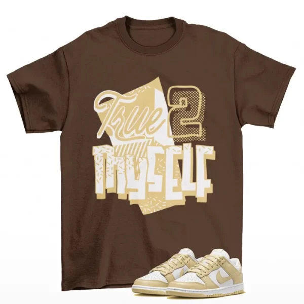 Stay True Dunk Shirt to Match Dunk Low Team Gold DV0833-100 Jezsport.com