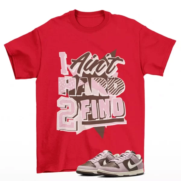 Rare Find Shirt Red to Match Dunk Low Neapolitan HM0987-200 Jezsport.com