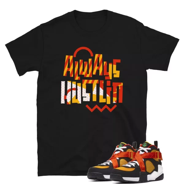 Always Hustlin Sneaker Shirt to Match Air Raid Raygun / Black T-Shirt Jezsport.com