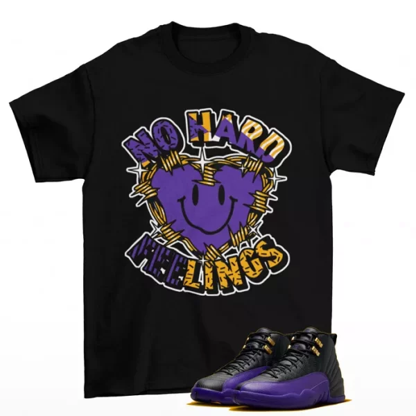 Feelings Shirt to Match Jordan 12 Retro Field Purple CT8013-057 Jezsport.com