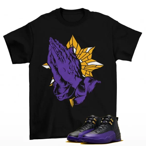 Blessed Shirt to Match Jordan 12 Retro Field Purple CT8013-057 Jezsport.com