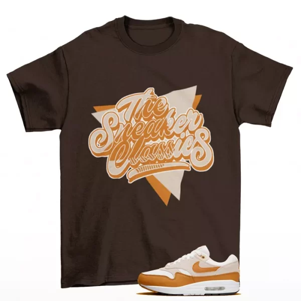 Sneaker Classic Shirt Brown to Match Air Max 1 Bronze DZ4549-110 Jezsport.com