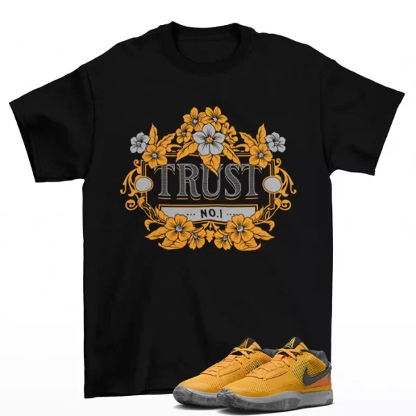 Trust Shirt Black to Match Ja 1 Wet Cement Laser Orange FV1281-800 Jezsport.com