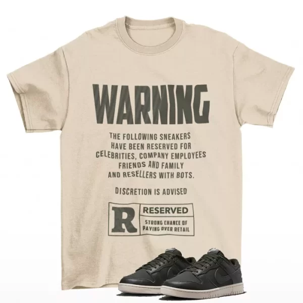 Reserved Sequoia Shirt to Match Dunk Low Retro PRM Sequoia DZ2538-300 Jezsport.com