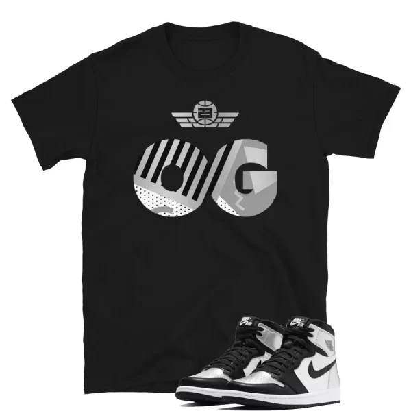 Sneaker OG Shirt to Match Jordan 1 Silver Toe Jezsport.com