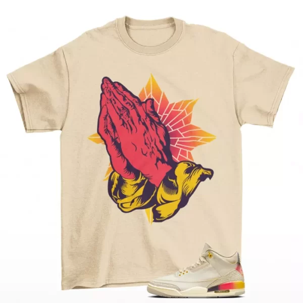 Blessed Shirt to Match Jordan 3 Retro J Balvin Medellín Sunset FN0344-901 Jezsport.com