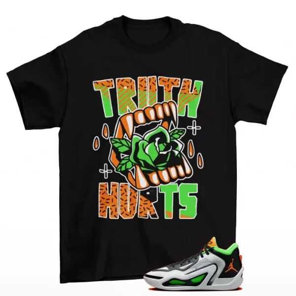 Truth Shirt Black to Match Jordan Tatum 1 Home Team DZ3324-108 Jezsport.com