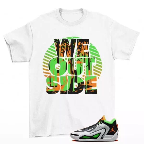 We Outside Shirt White to Match Jordan Tatum 1 Home Team DZ3324-108 Jezsport.com