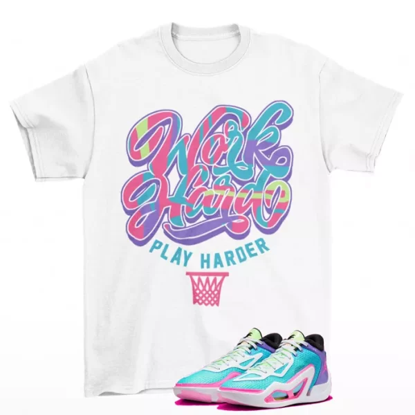 Play Harder Wave Runner Shirt to Match Tatum 1 Wave Runner FV0169-400 Jezsport.com