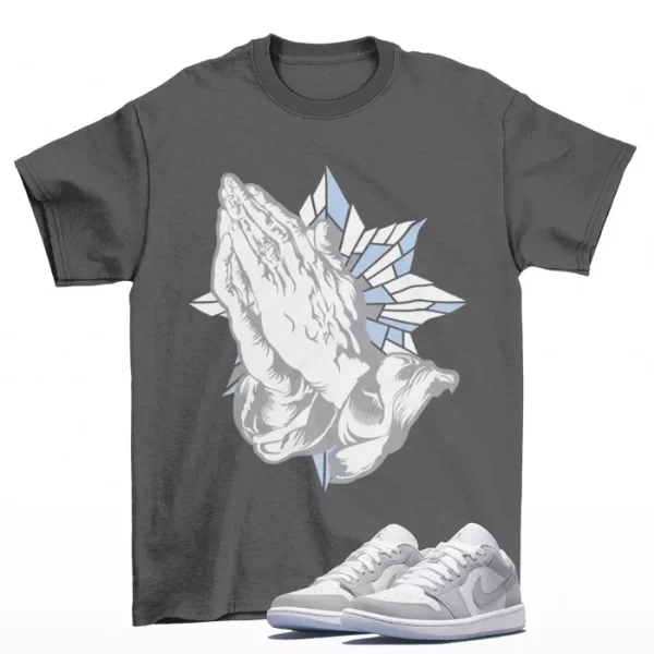 Blessed Shirt to Match Jordan 1 Low Wolf Grey DC0774-105 Jezsport.com