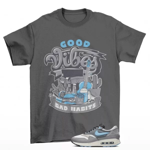 Vibes Shirt to Match Air Max 1 '86 OG Chicago FQ8742-100 Jezsport.com