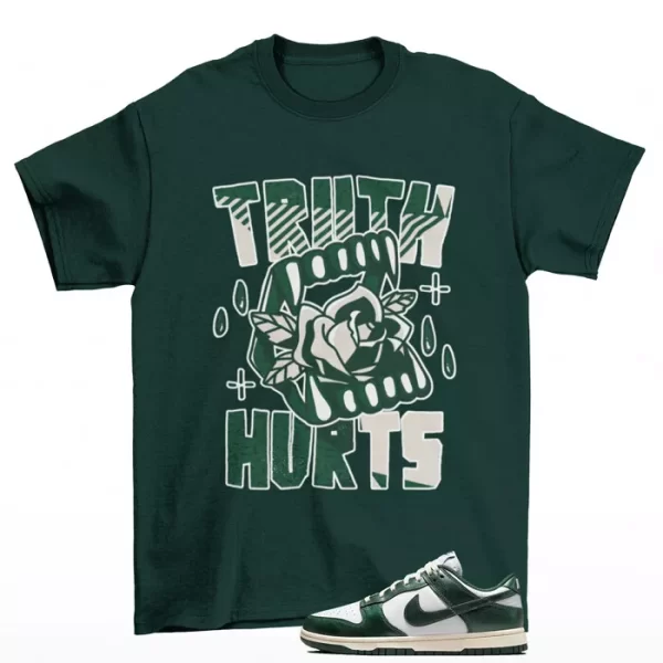 Truth Shirt to Match Dunk Low Vintage Green DQ8580-100 Jezsport.com