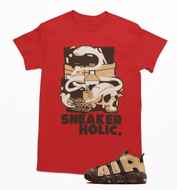 Sneaker Holic Shirt to Match Air More Uptempo 96 Baroque Brown FB8883-200 Jezsport.com