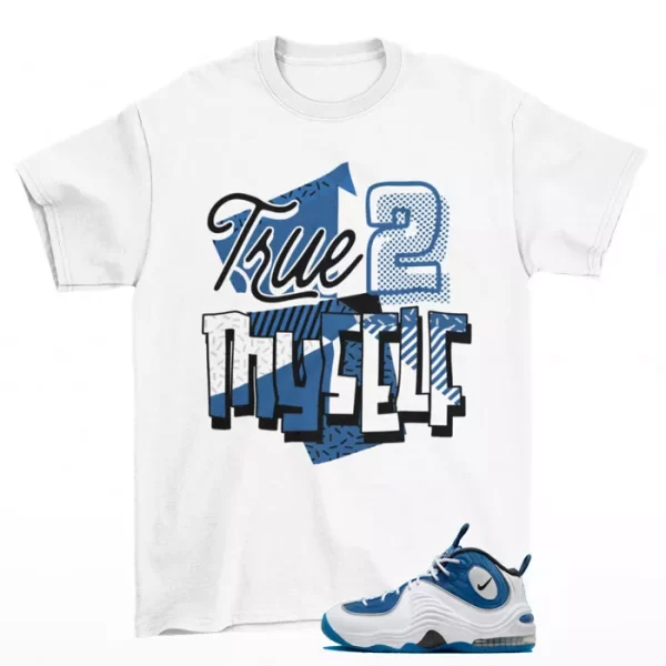 Stay True Penny Shirt White to Match Air Penny 2 Atlantic Blue FN4438-400 Jezsport.com