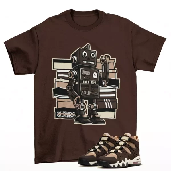 Sneaker Bot Shirt Brown to Match Air Max 2 CB 94 Baroque Brown FJ7013-200 Jezsport.com