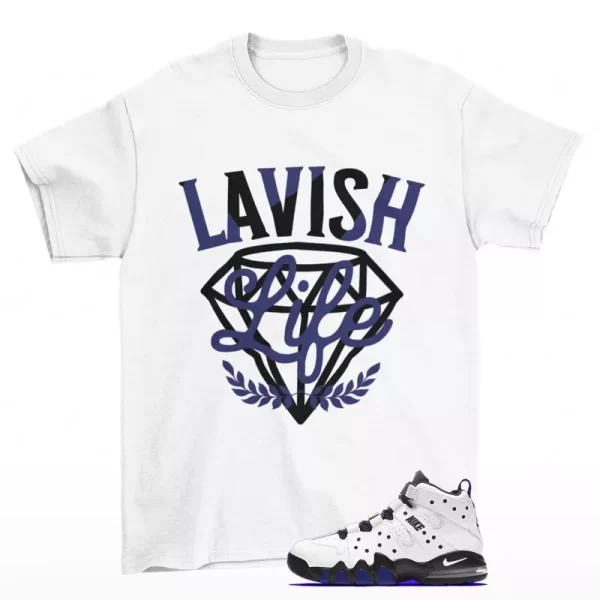 Lavish Shirt White to Match Air Max 2 CB '94 Old Royal DD8557-100 Jezsport.com