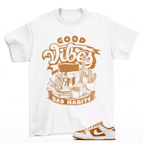 Sneaker Vibes Shirt to Match Dunk Low Reverse Curry FQ6965-700 Jezsport.com