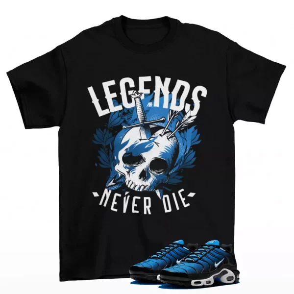 Legendary Shirt Black to Match Air Max Plus Aquarius Blue DM0032-402 Jezsport.com