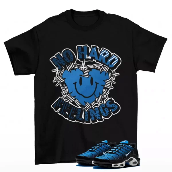 Feelings Shirt Black to Match Air Max Plus Aquarius Blue DM0032-402 Jezsport.com