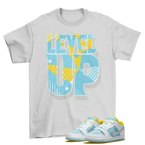 Level Up Shirt to Match Dunk Low SB FTC / Grey Jezsport.com