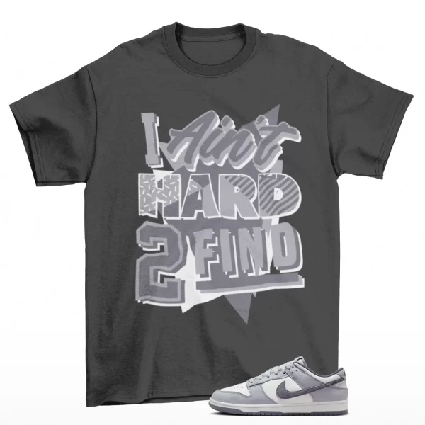 Pull Up Shirt Dark Grey to Match Dunk Low SE Light Carbon FJ4188-100 Jezsport.com