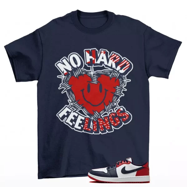 Feelings Shirt Blue to Match Jordan 1 Retro Low Golf USA DD9315-113 Jezsport.com