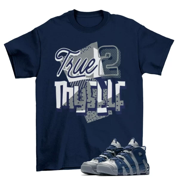 Be True Sneaker Shirt to Match Air More Uptempo Georgetown 921948-003 Jezsport.com