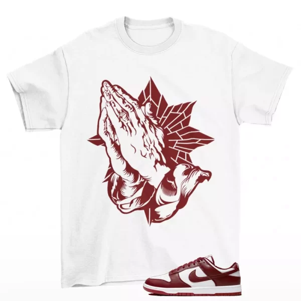 Blessed Sneaker Shirt to Match Dunk Low Team Red DD1391-601 Jezsport.com