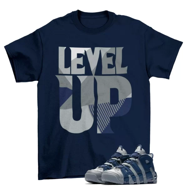 Level Up Sneaker Shirt to Match Air More Uptempo Georgetown 921948-003 Jezsport.com