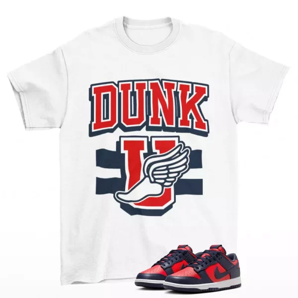 Dunk University Shirt to Match Dunk Low University Red Obsidian DV0833-601 Jezsport.com