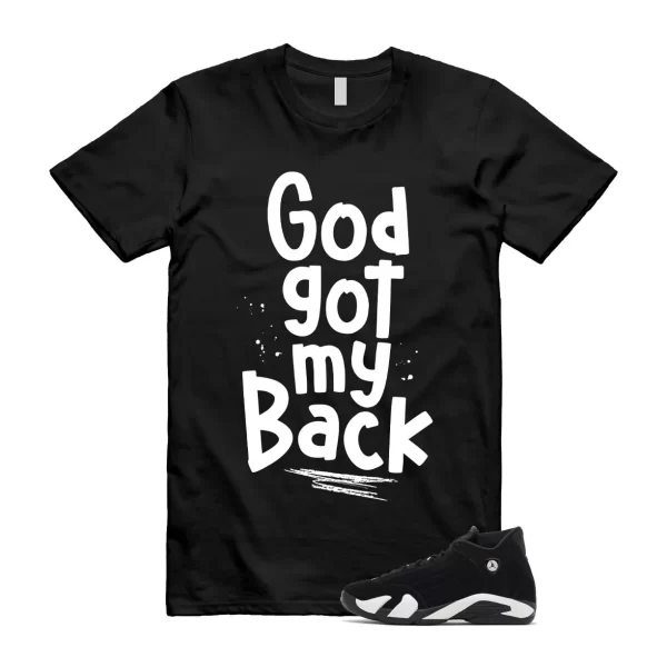 14 Panda Black White Retro Dunk T Shirt Match GOD, 487471-016 Jezsport.com