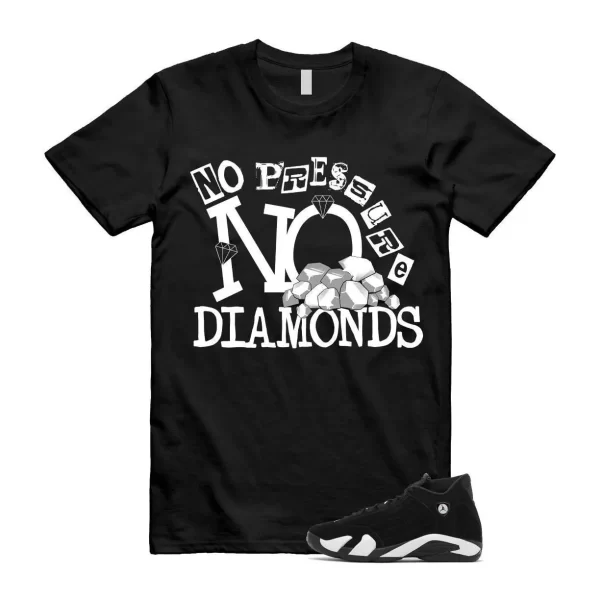 14 Panda Black White Retro Dunk T Shirt Match DIAMOND, 487471-016 Jezsport.com