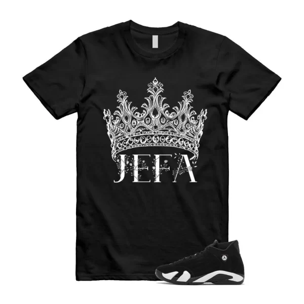 14 Panda Black White Retro Dunk T Shirt Match JEFA, 487471-016 Jezsport.com