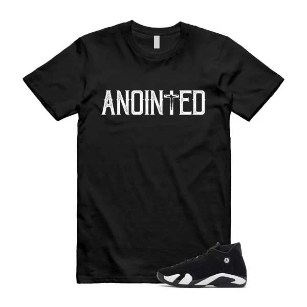 14 Panda Black White Retro Dunk T Shirt Match ANOINTED Jezsport.com