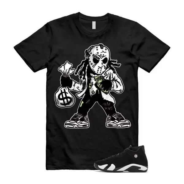 14 Panda Black White Retro Dunk T Shirt Match JASON Jezsport.com