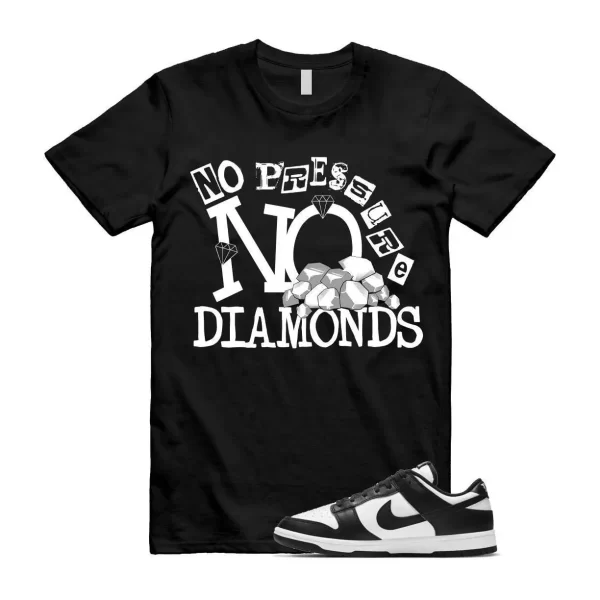 Dunk Panda White Black Low Retro Classic Traditional T Shirt Match DIAMOND Jezsport.com