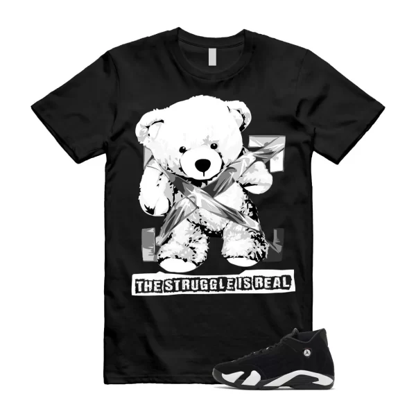 14 Panda Black White Retro Dunk T Shirt Match STRUG, 487471-016 Jezsport.com