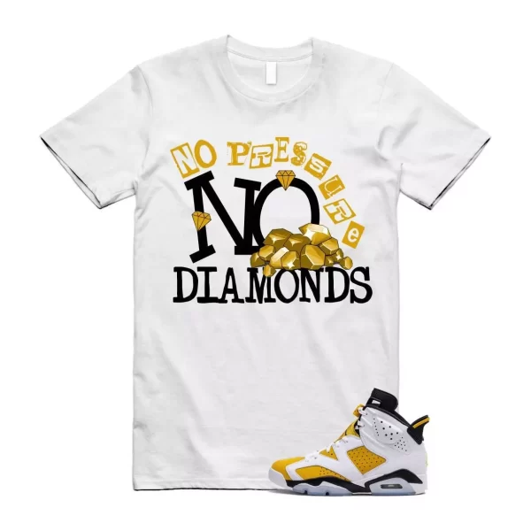 Yellow Ochre 6 Black White T Shirt Match DIAMOND Jezsport.com